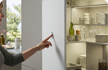 Cách Mạng Ray Trượt: Công Nghệ Tự Động Hóa Tủ Bếp Ra Mắt